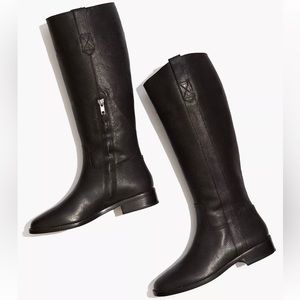 Madewell Black Winslow Knee High Boot Size 10